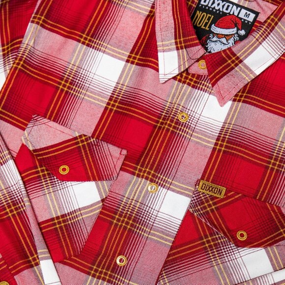 DIXXON Flannel NOEL Christmas Flannel Shirt - Men's M - Picture 2 of 12